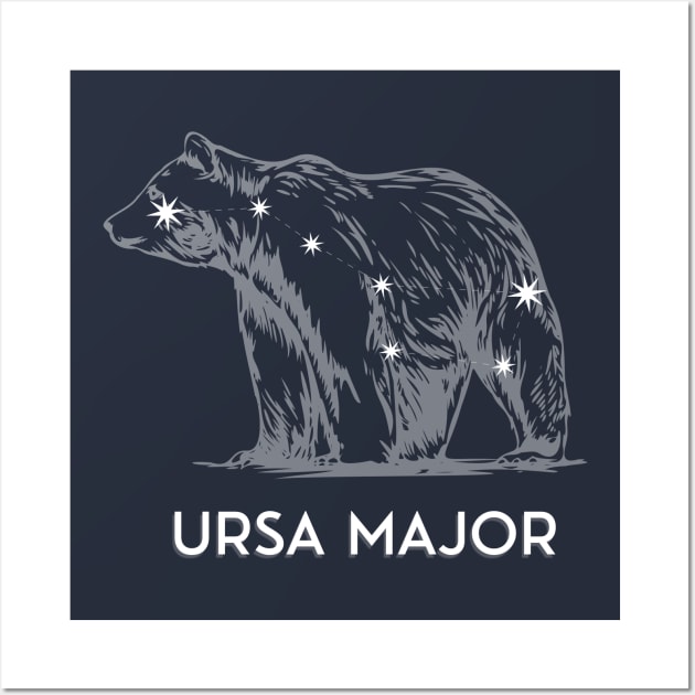 Ursa Major Constellation Wall Art by Javisolarte